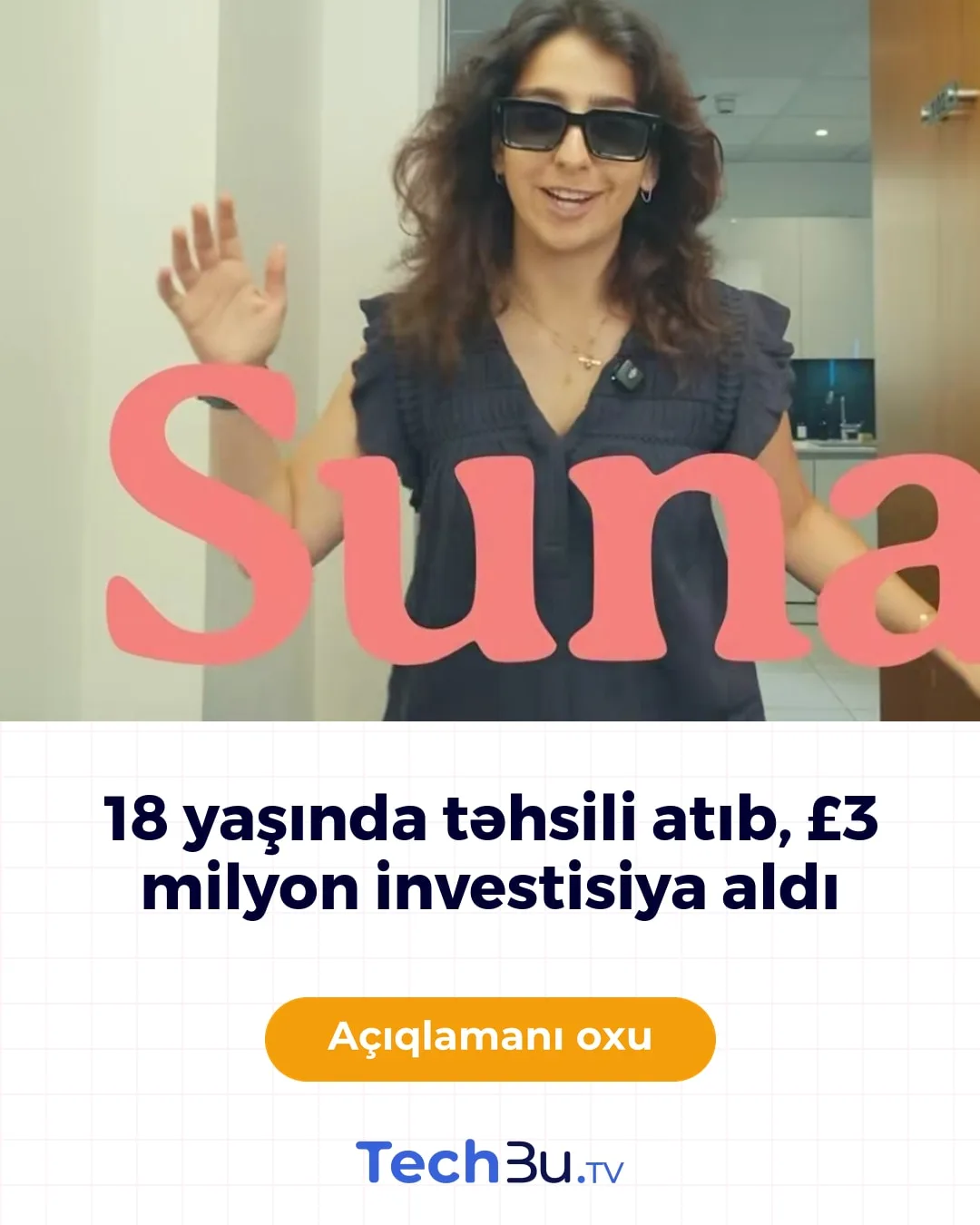 Selin Talışinskayanın Suna Health-i £3 milyon investisiya alıb